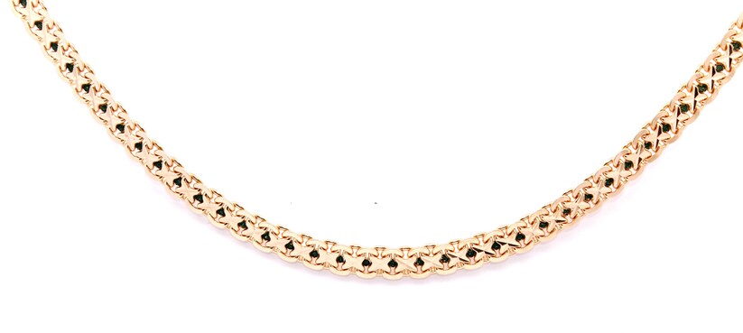 Estate 6mm 14 Karat Yellow Gold Necklace Measuring 16 Inches